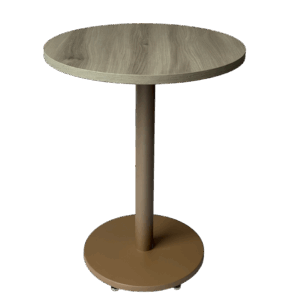 T001-2 - Ø 60cm 圓餐桌 (冷灰榆木)