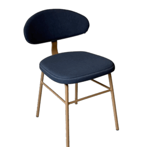 C003-1 - OSKAR 圓弧微笑餐椅 (藍)