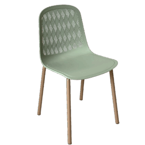 C011-2 - Mesh 網狀餐椅(綠)