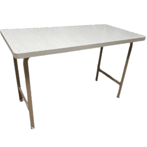 T019-1 - 60 x 120cm 4人方圓桌(冷灰橡木)