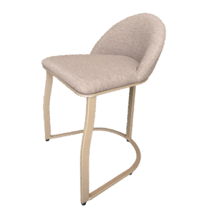 C006-1 - NORAH 低背吧台椅  (棕)