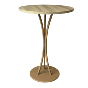 T014-2 - TRI 三鐵立吞桌 高度105cm (冷灰榆木)